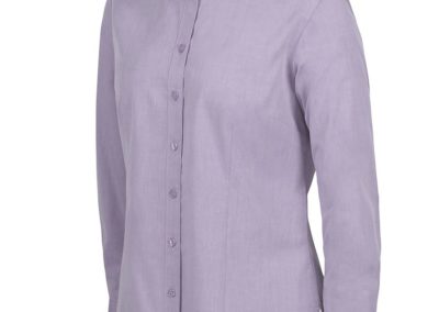Ladies Classic LS Fine Chambray Shirt - Lilac