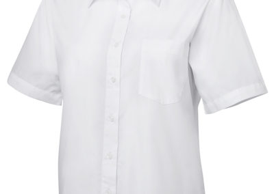 Ladies SS Original Poplin Shirt - White