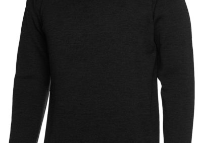 Unisex Corporate Crew Neck Jumper - Black