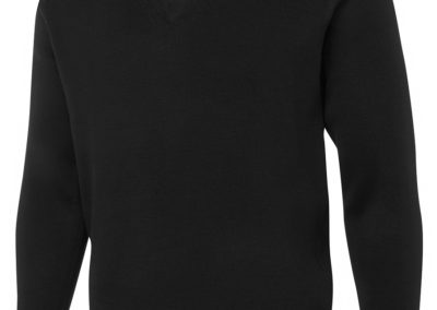 Unisex Knitted Jumper - Black