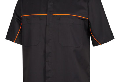 Unisex Podium Industry Shirt - Black.Red