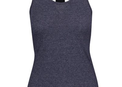 Ladies Greatness Heather Athletic T-Back Singlet