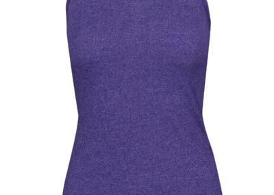 Ladies Greatness Heather Athletic T-Back Singlet