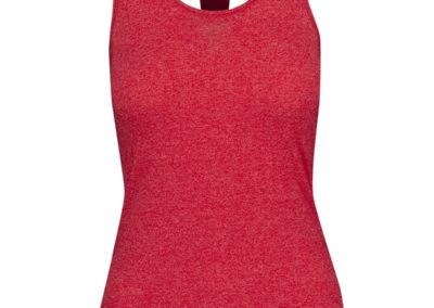 Ladies Greatness Heather Athletic T-Back Singlet