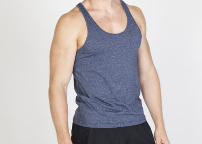 Men's Greatness Heather Athletic T-Back Singlet
