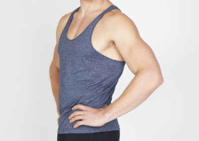 Men's Greatness Heather Athletic T-Back Singlet